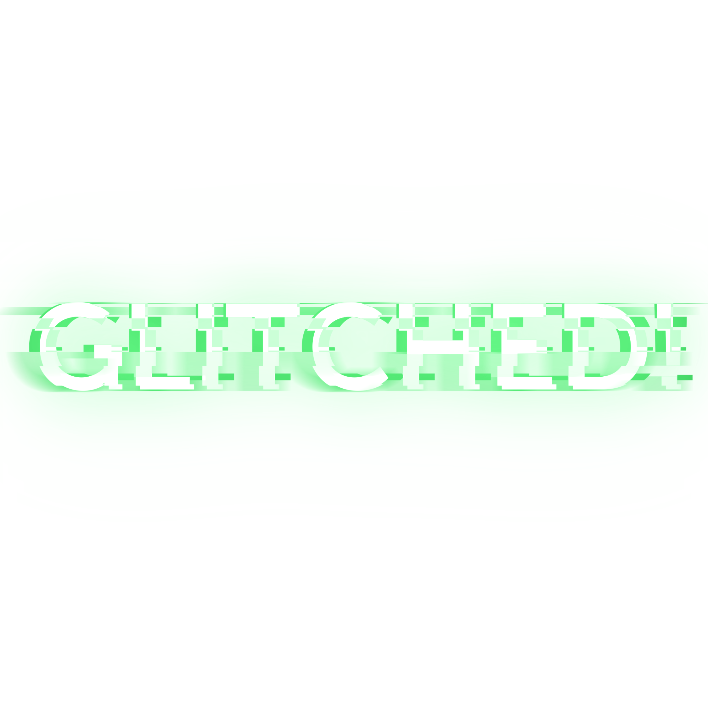 GLITCHED logo